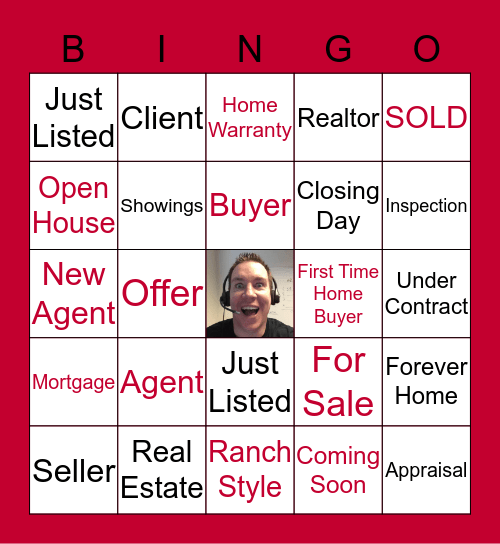 Ben Kinney ATL Real Estate Bingo Card