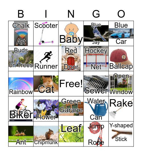 SCAVENGER HUNT BINGO! Bingo Card