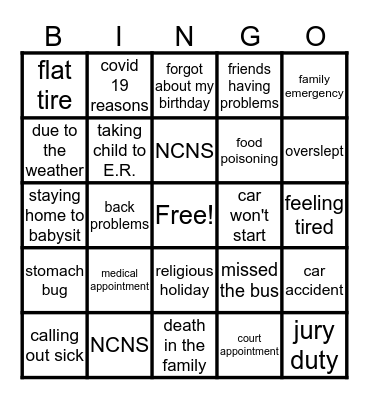 SmartTalent Bingo Card
