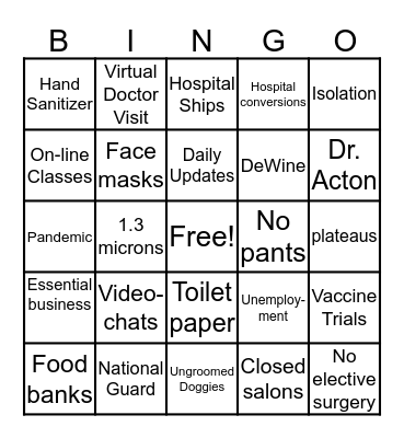 Viral Bingo Card