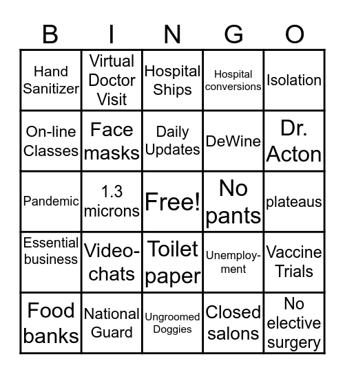 Viral Bingo Card