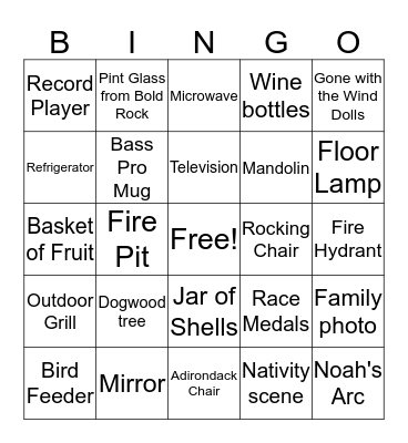 Walking Bingo-Audrey Bingo Card