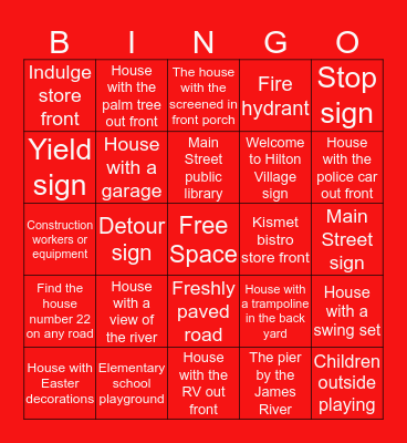 UoL BINGO: Newport News Version Bingo Card