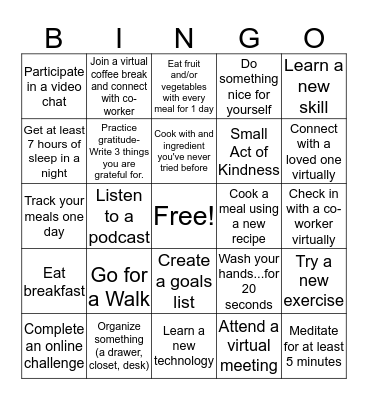 Child Support Bingo Card