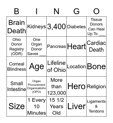 Have You Said Yes? Bingo Card