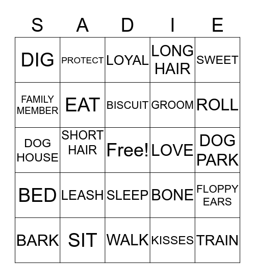 BIRTHDAY BINGO Card