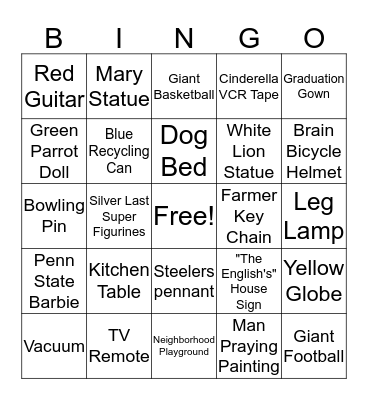 Eric's PT Bingo of Awesome Coolness Bingo Card