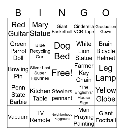 Eric's PT Bingo of Awesome Coolness Bingo Card