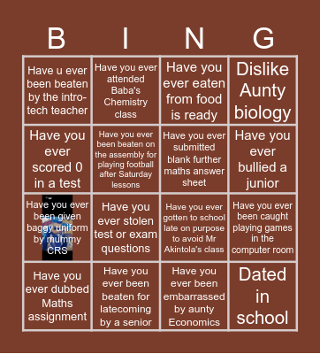 BICAS BINGO Card