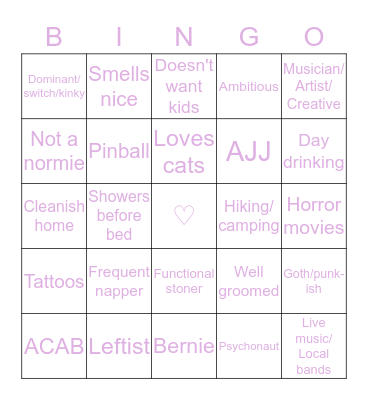 Are you emmys type? Bingo Card