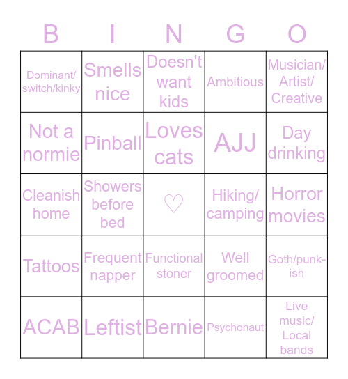 Are you emmys type? Bingo Card