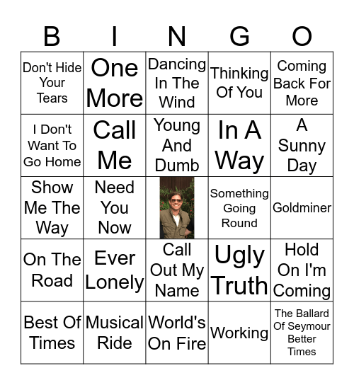 Hanson Bingo Round Two Bingo Card