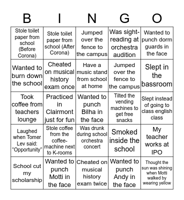 Buchmann Quizzzz Bingo Card