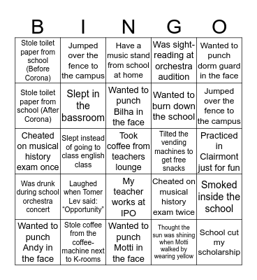 Buchmann-Bingo Card