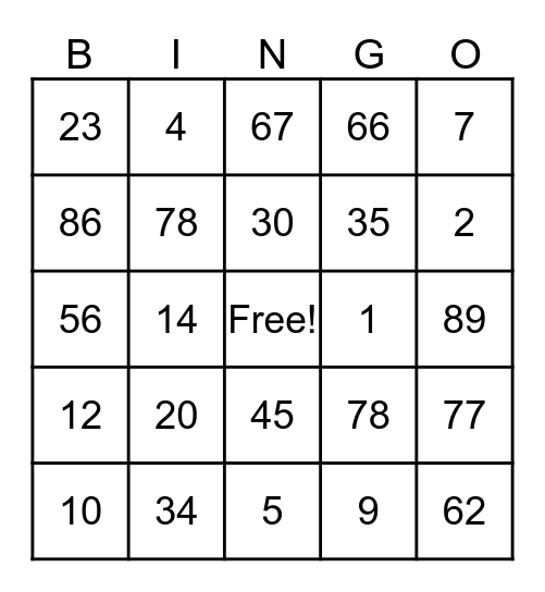 T-Mobile Paas Bingo Card