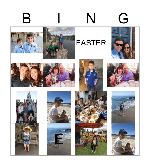 Virtual Easter Bingo 2020 Bingo Card