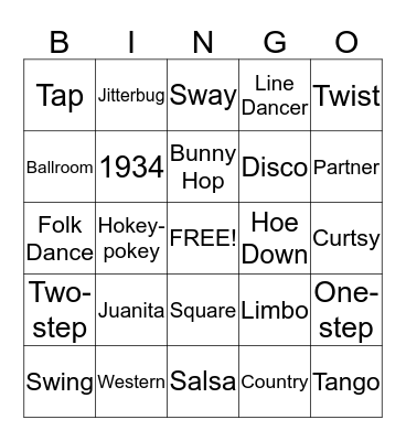 Juanita's Birthday Bingo Card