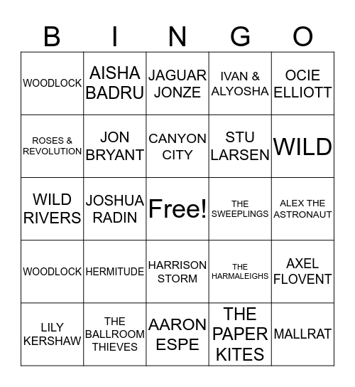 NETTWERK BINGO Card