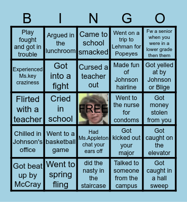 FORDHAM ARTS Bingo Card