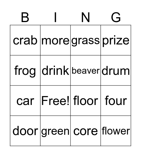 /r/ Bingo Card