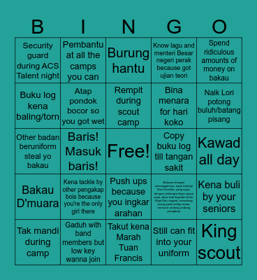 01 Manjung bingo Card