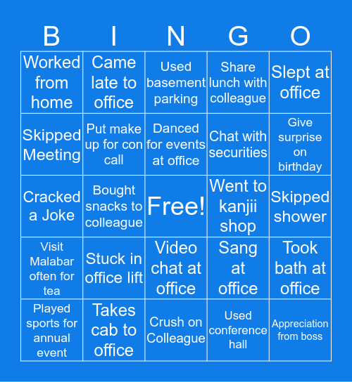 Aabasoft Bingo Card