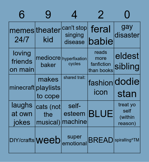 ro bingo Card