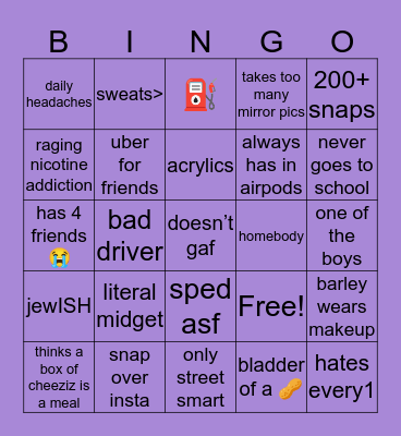 lexi bingo Card