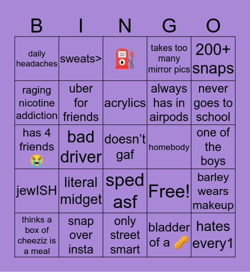 lexi bingo Card