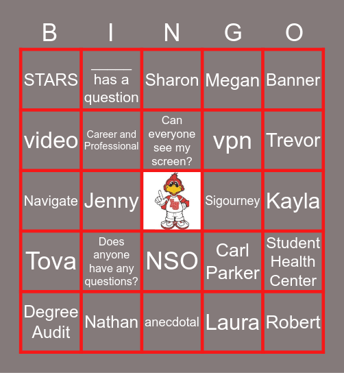 CONFERENCE CALL BINGO Card