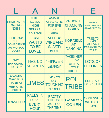OH BABY! IT'S A BINGO BOARD Bingo Card