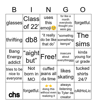 Lwali Bingo Card