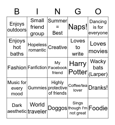 Chelsea/Harlock Bingo Card