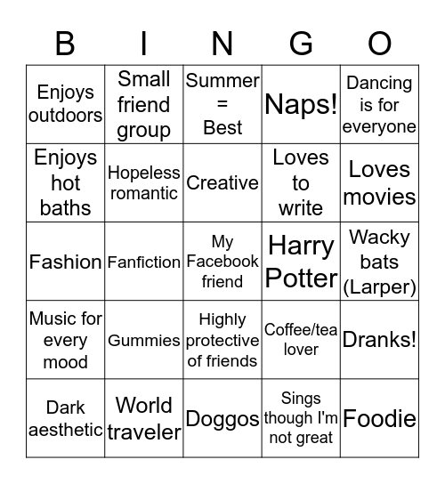 Chelsea/Harlock Bingo Card