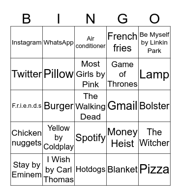 THEGARRlSON's Bingo Card