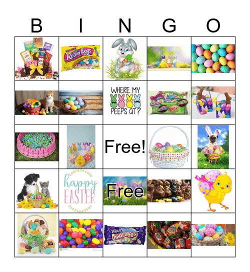 Benzschawel Easter Bingo 2020 Bingo Card
