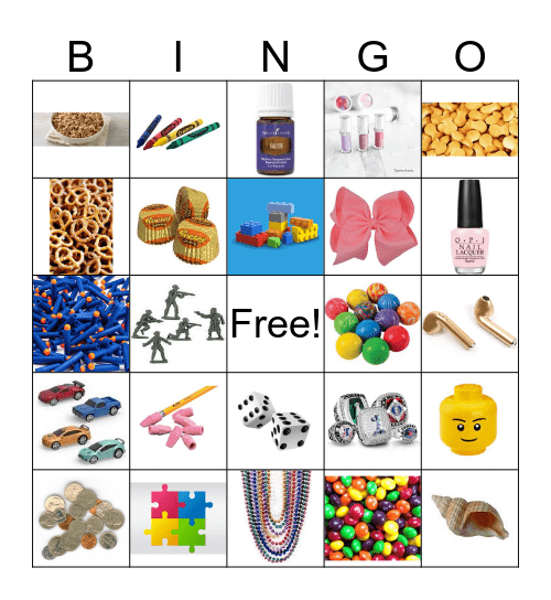 Easter Bingo Card
