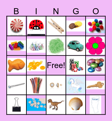 Virtual Easter 2020 Bingo Card