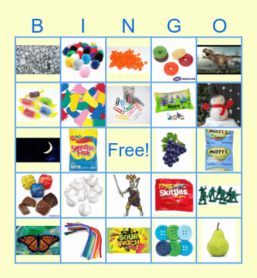 Easter Bingo Card