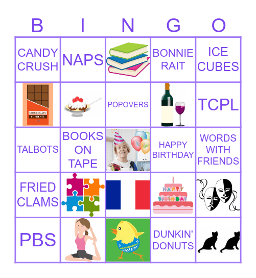 MOM'S BIRTHDAY BINGO Card