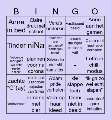 Tandenborstels Brabant Bingo Card