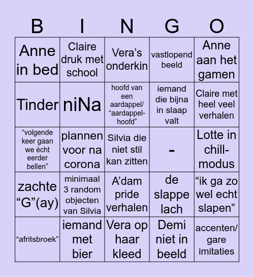 Tandenborstels Brabant Bingo Card