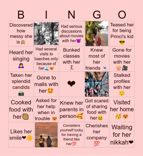 How close are you to basi🤩 Bingo Card