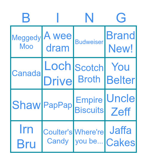 JEEZO BINGO - THE LOCKDOWN EDITION Bingo Card