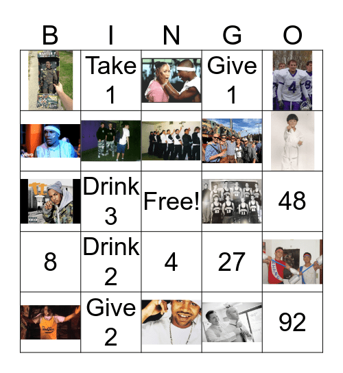 NU Bingo Card