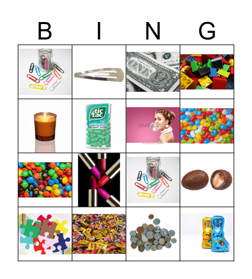 Easter Bingo Card