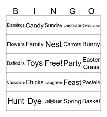 Bobcat Bingo Card