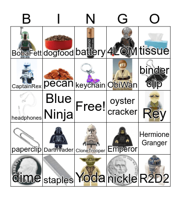 Easter Bingo Card