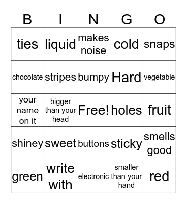 Anderson Random Bingo Card