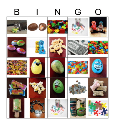 Easter Bingo Card